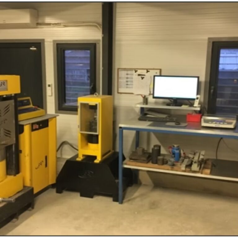 Laboratoire d'essai pour diagnostic balcon