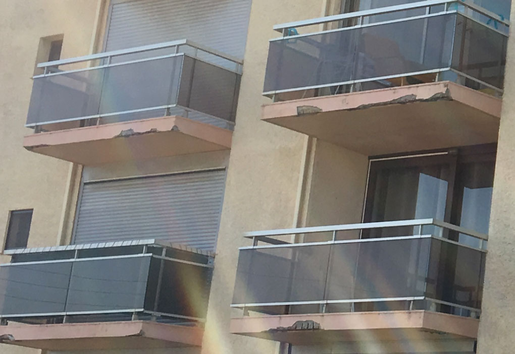 Diagnostic de balcon