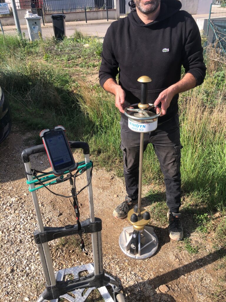 Essai à la plaque avec dynaplaque